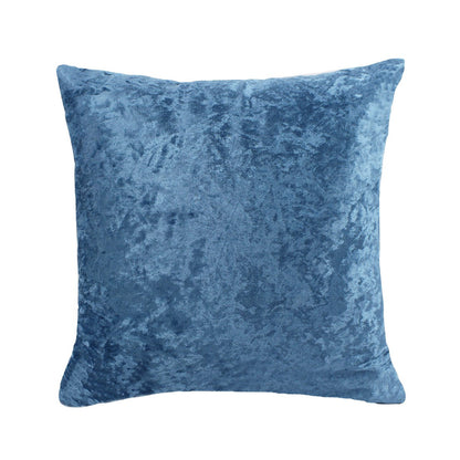 Luxurious Velvet Soft Plush Cushion Throw Pillow Blue