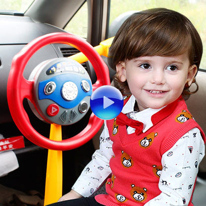 Interactive Musical Steering Wheel Toy for Kids