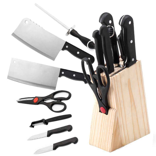 Premium 8-Piece Knife Block Set for Professional Chefs