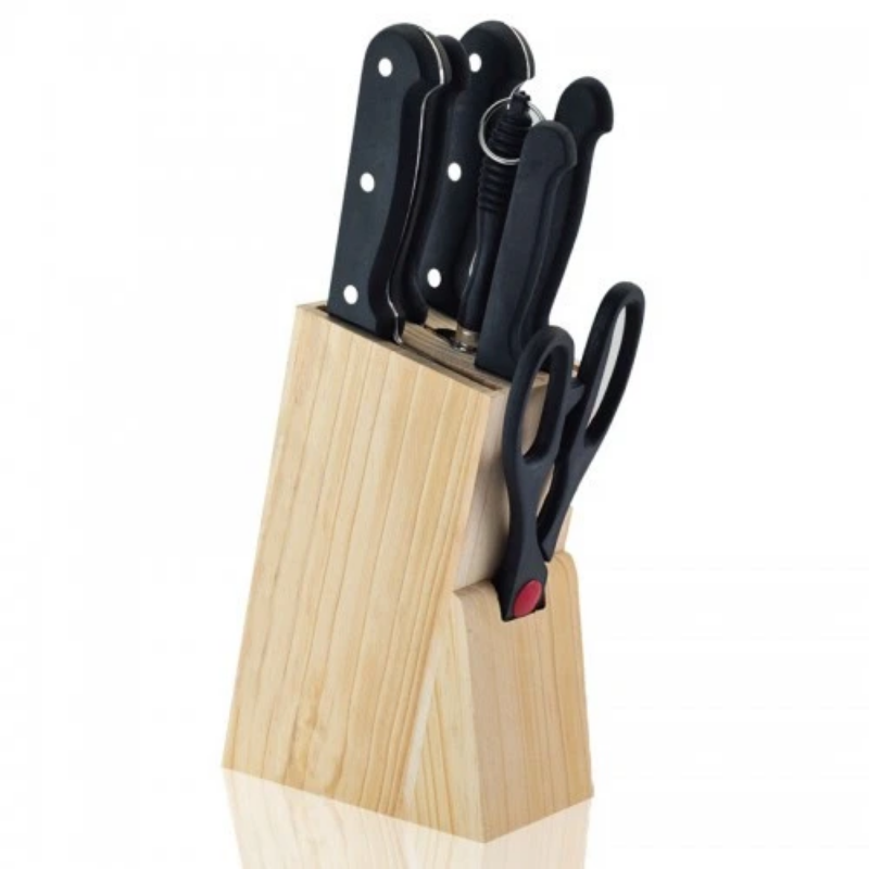 Premium 8-Piece Knife Block Set for Professional Chefs