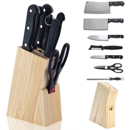 Premium 8-Piece Knife Block Set for Professional Chefs