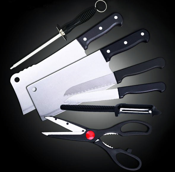 Premium 8-Piece Knife Block Set for Professional Chefs