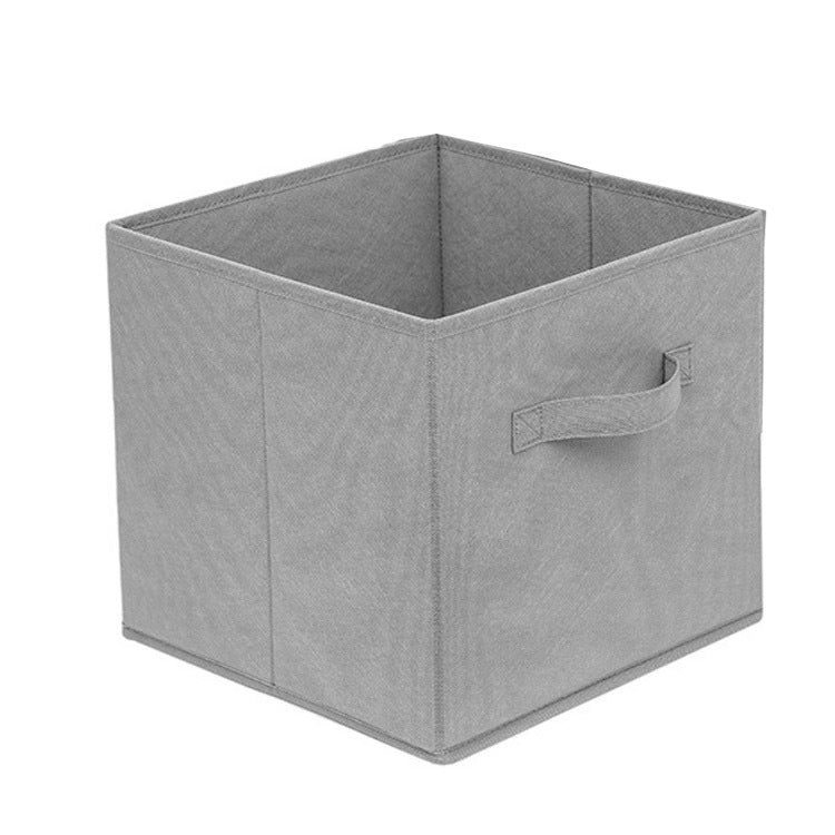 Collapsible Foldable Storage Cube Bin Organizer Grey