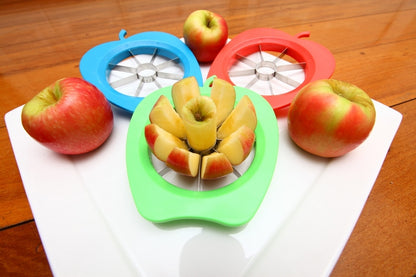 Pack of 2 Fruit Slicer Apple Corer Easy Dicer Divider for Quick Prep