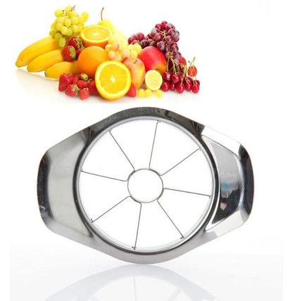 Pack of 2 Stainless Steel Apple Slicer Corer Cutter Easy Fruit Prep Tool