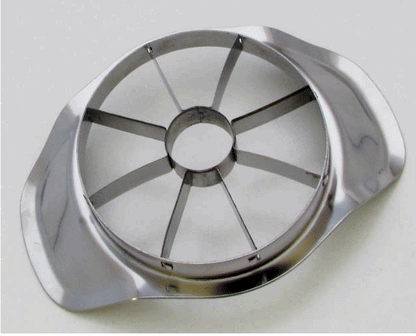 Effortless Stainless Steel Apple Slicer Corer and Dicer for Quick Fruit Prep