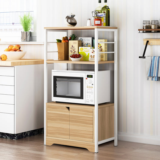 3-Tier Space-saver Organizer Kitchen Storage Shelf Oak