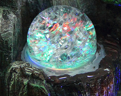 5cm Crystal Ball Quartz Clear Glass Sphere for Feng Shui and Meditation