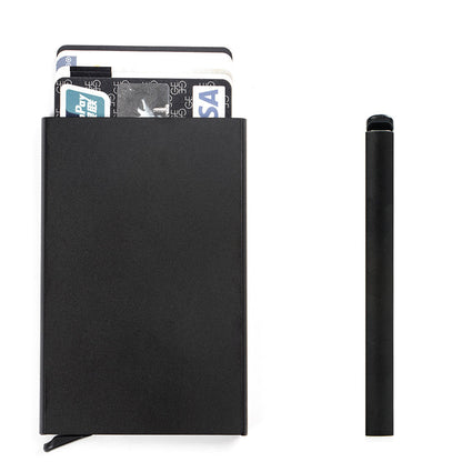 RFID Blocking Wallet Secure Card Holder Black