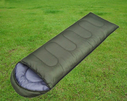 Camping Sleeping Bag for Outdoor Adventures  Green