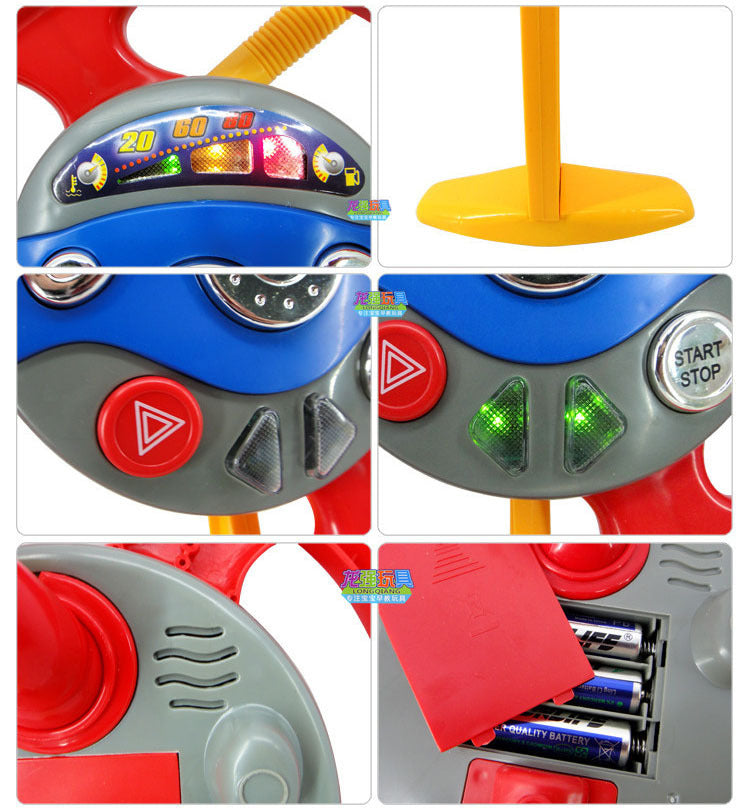 Interactive Musical Steering Wheel Toy for Kids