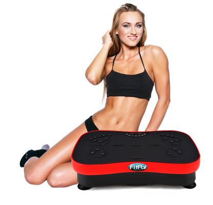 Whole Body Vibration Plate Fitness Machine Red