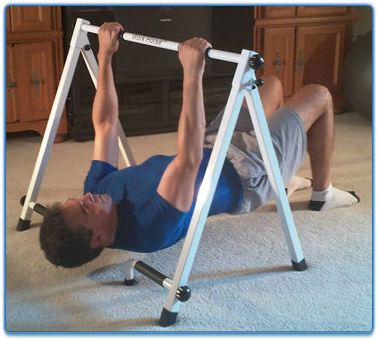 Heavy-Duty Inverted Pull Up Bar Stand for Home Gym Fitness