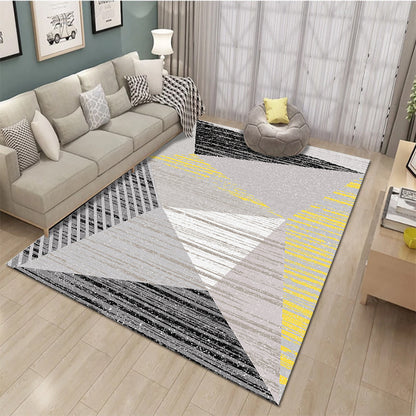 230 x 160 Modern Rug Stylish Design Easy-Care Carpet Mat