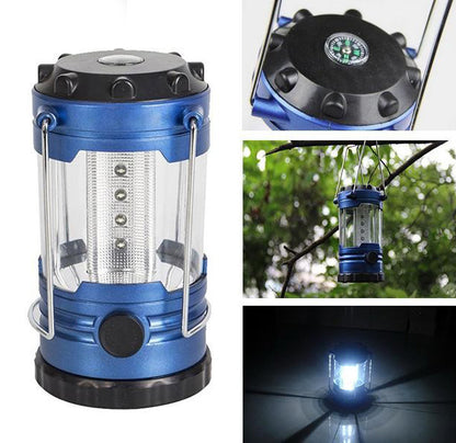 Pack of 2 LED Outdoor Camping Lanterns Bright Portable Light for Hiking and Emergencies