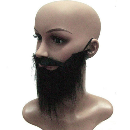 Realistic Fake Beard and Moustache Set for Costume and Cosplay