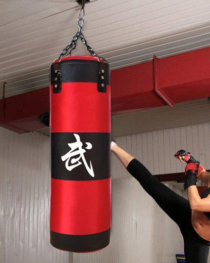 100cm Heavy Duty Large Boxing Punching Bag Red