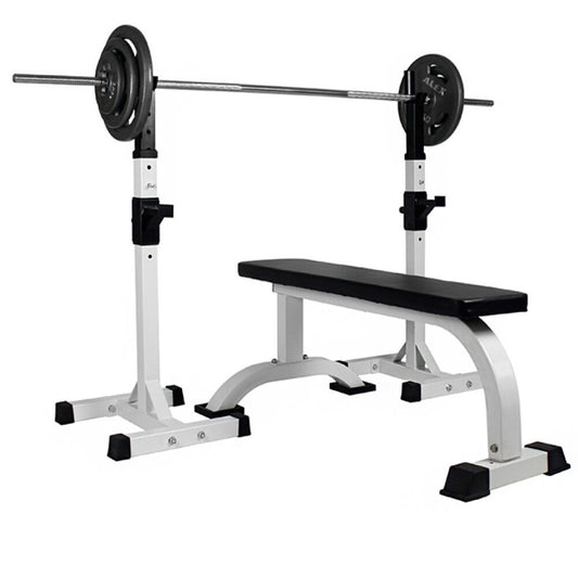 Ultimate Fitness Exercise Flat Weight Bench for Home Gym Workouts