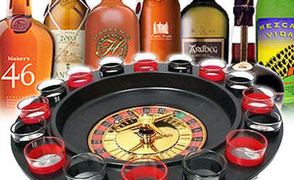 Ultimate Spin and Shot Drinking Game Set for Parties and Fun