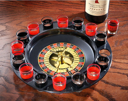 Ultimate Spin and Shot Drinking Game Set for Parties and Fun