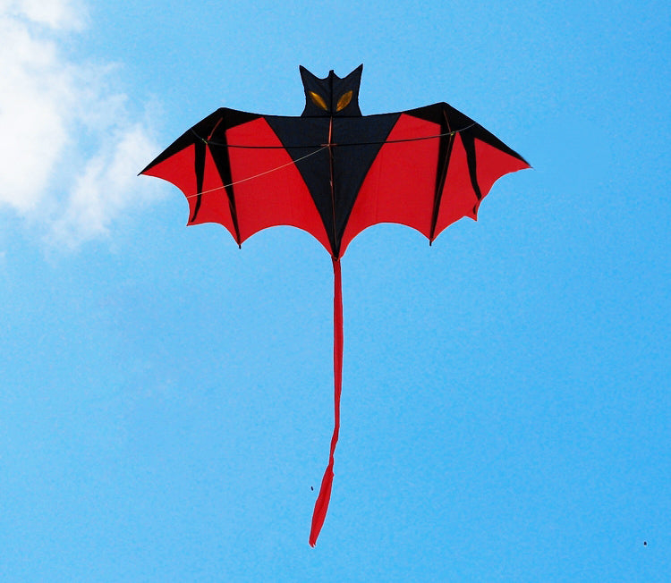 2m Giant Bat Kite for Outdoor Fun