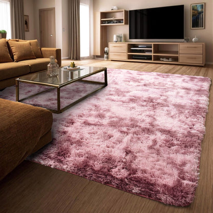 4m Extra Large 400 x 200 Soft Shag Rug Carpet Mat Purple Lilac