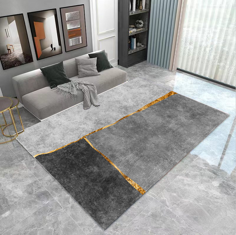 280 x 180 Large Rug Stylish Design Easy-Care Carpet Mat