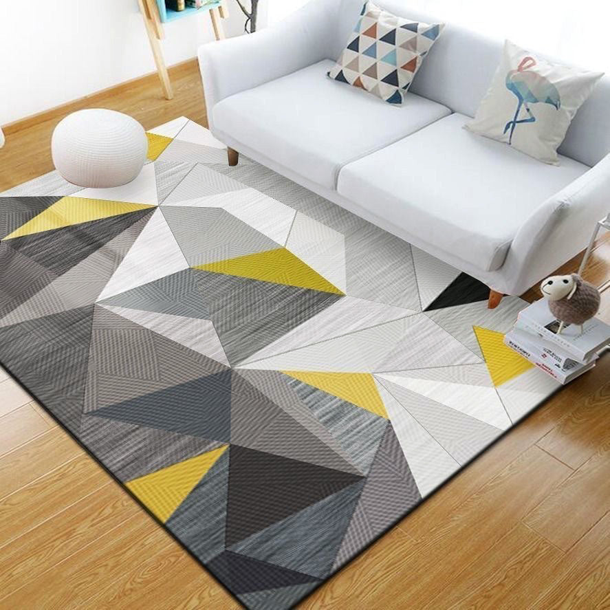 160 x 120 Modern Designer Rug Easy-Clean Comfort Carpet Mat Stylish Home Decor