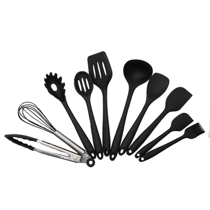 Premium Silicone Kitchen Cooking Baking Utensil Set Non-Stick Heat Resistant