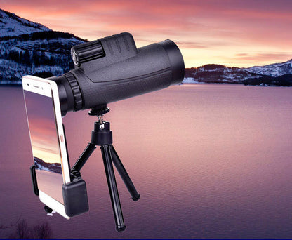 High-Power Land Viewing Monocular Telescope with Tripod for Outdoor Adventures