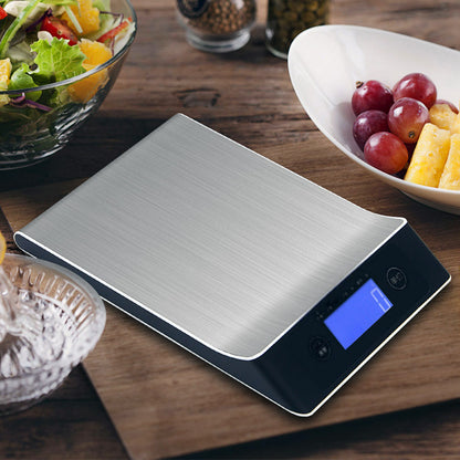 15kg Digital Precision Kitchen Postal Scale Stainless Steel