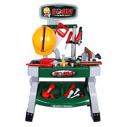 Kids Tool Bench Workshop Playset Fun Construction Toy Set