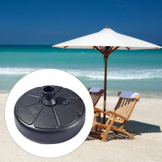 Heavy Duty Outdoor Umbrella Stand Sand Water Filled Base Holder