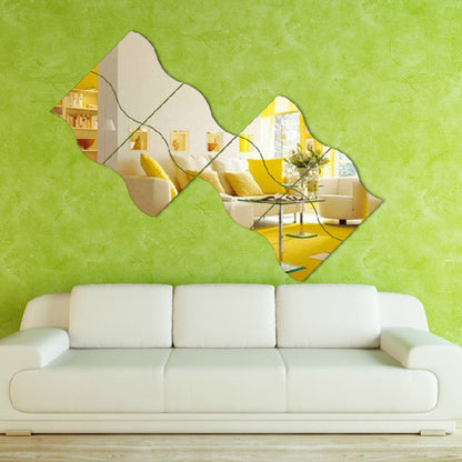 Reflective Mirror Wall Stickers for Home Decor