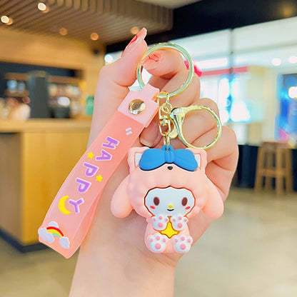 Adorable Melody Doll Keychain Pendant Toy for Bags and Backpacks