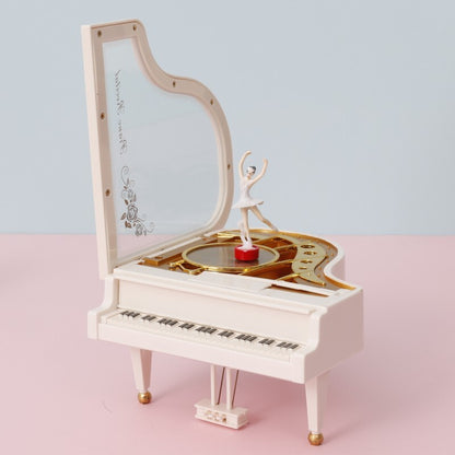 Elegant Classic Piano Dancing Ballerina Music Box