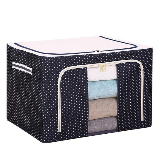 72L Large Capacity Storage Bag Organizer Box for Home and Closet