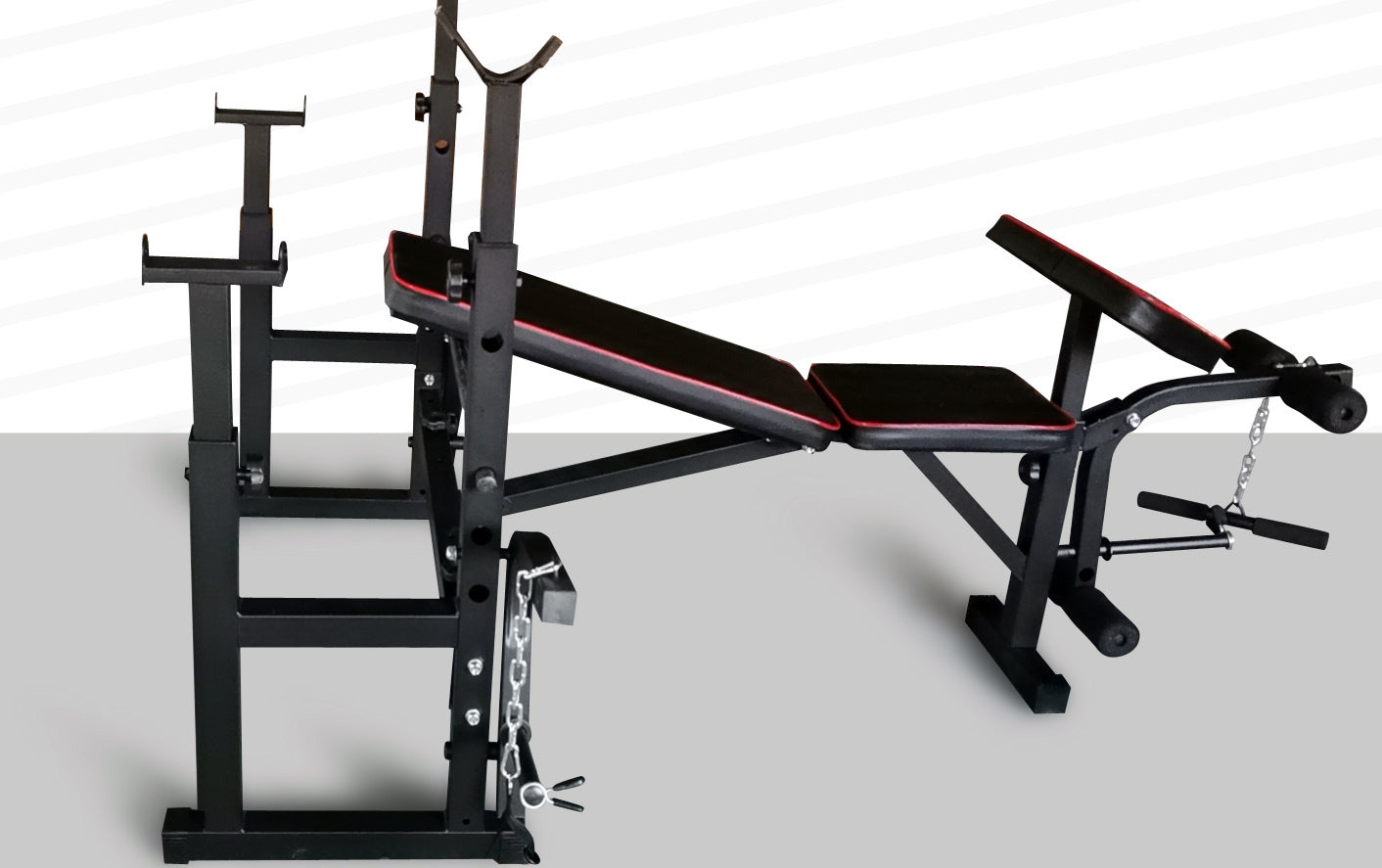 Ultimate 7-in-1 Multi-Station Weight Bench Home Gym Fitness Equipment