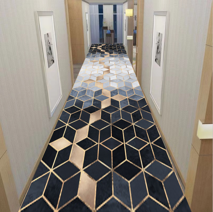 80 x 300 Elegant Non-Slip Hallway Runner Rug for Modern Homes