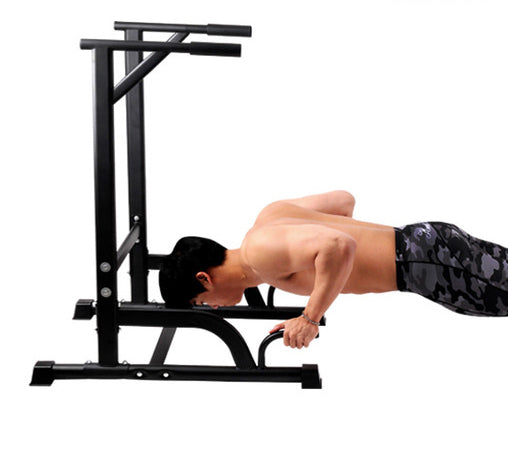 Low Profile Dip Bar Fitness Station for Home Gym Workouts