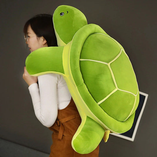 75cm Giant Adorable Sea Turtle Plush Toy Stuffed Animal Pillow for Kids