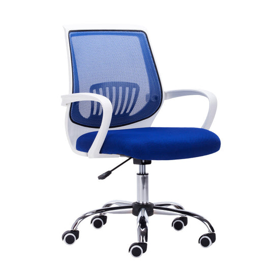 Ergonomic Mesh Office Chair with Lumbar Support Blue