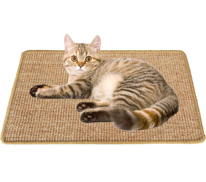 Cat Sisal Scratching Mat Rug Floor Pad Scratcher for Cats