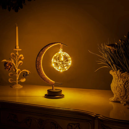 Magical LED Moon Night Light Cozy Home Decor Lighting