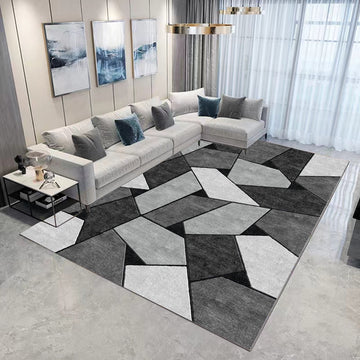 XL Extra Large 300 x 200 Modern Rug Easy Care Carpet Mat