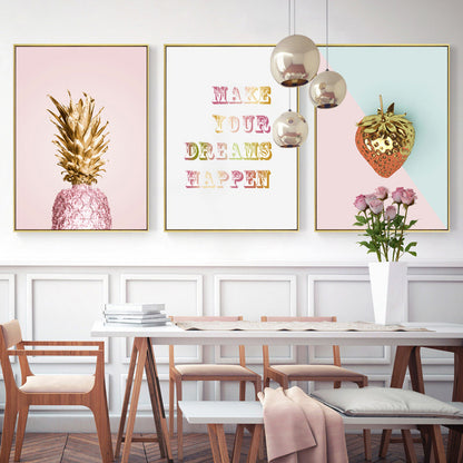 Elegant 3-Piece Framed Canvas Wall Art for Modern Home Decor