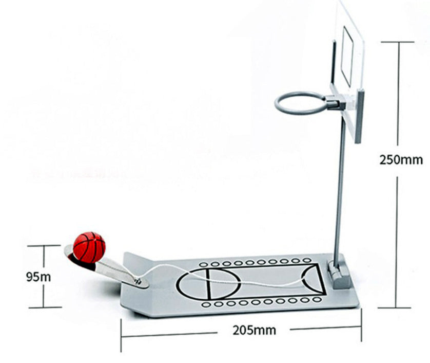 Mini Tabletop Basketball Game Set for Kids and Adults