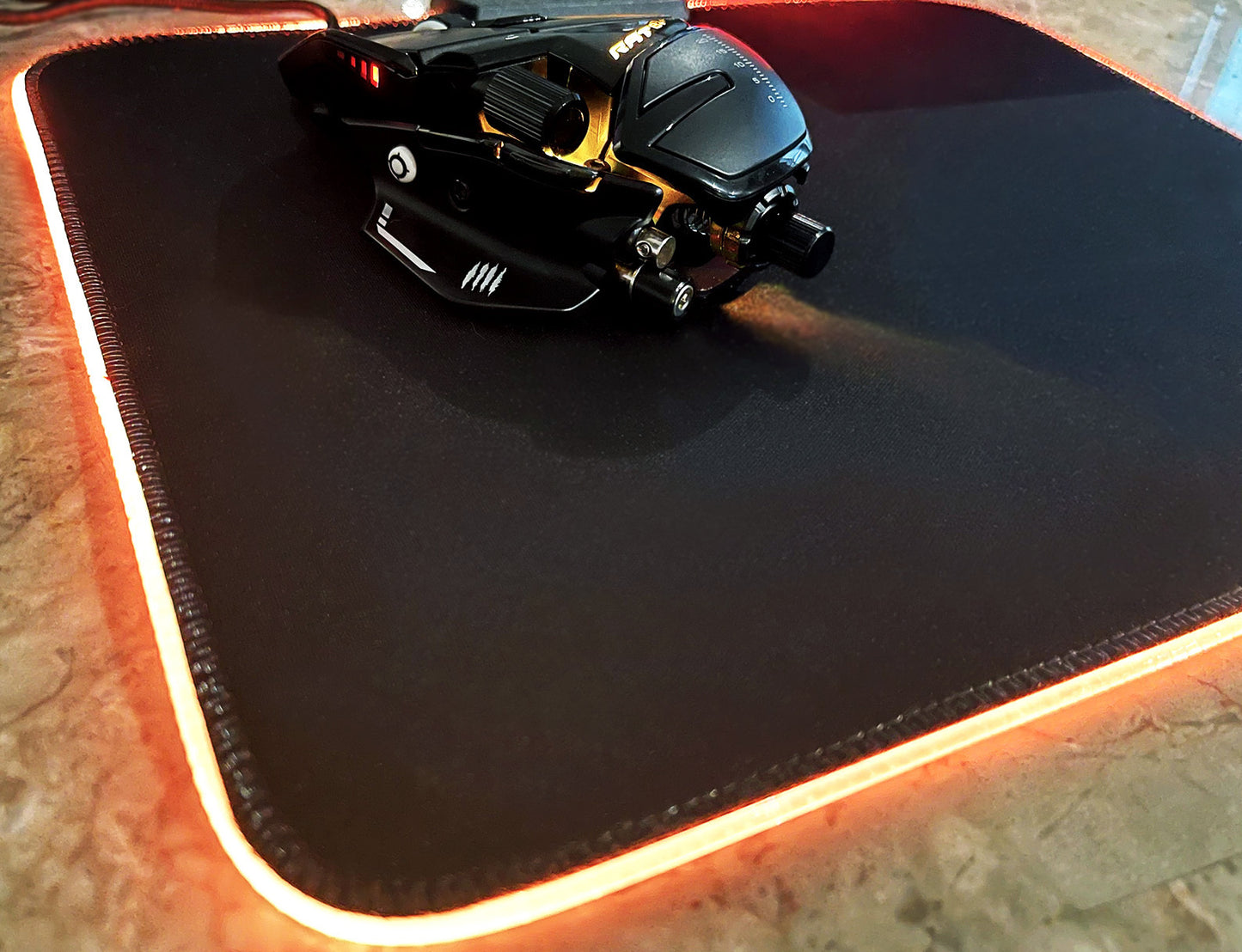 Premium Gaming RGB LED Mouse Pad for Ultimate Performance