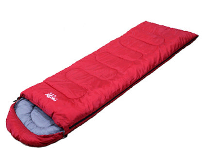 Camping Sleeping Bag for Outdoor Adventures Red