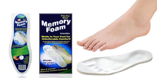 SIZE Memory Foam Insoles for All-Day Comfort COLOUR